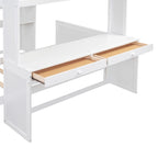 Lit mezzanine pleine grandeur avec un lit simple indépendant