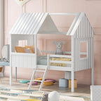 Lit cabane mezzanine simple