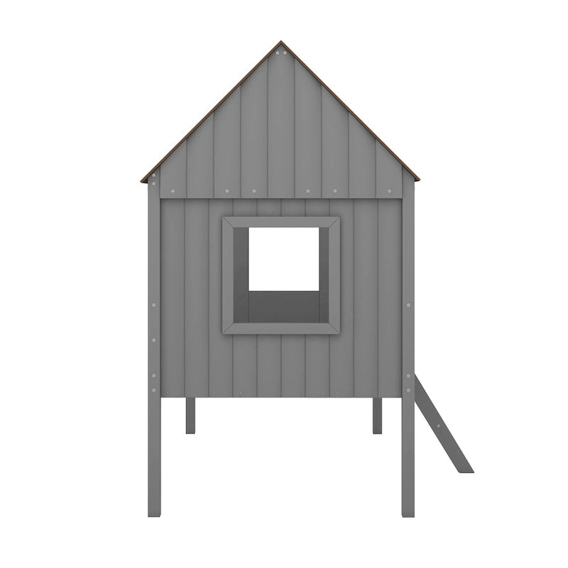 Lit cabane mezzanine simple