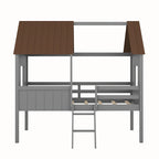 Lit cabane mezzanine simple