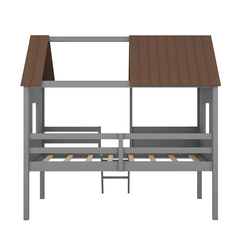 Lit cabane mezzanine simple