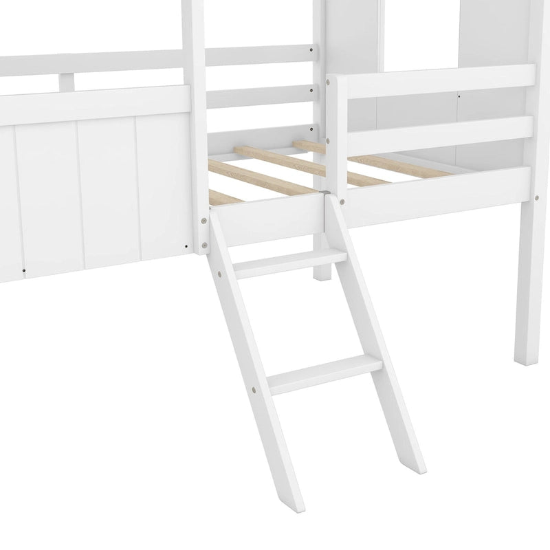 Lit cabane mezzanine simple
