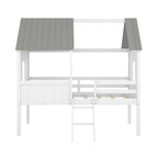 Lit cabane mezzanine simple